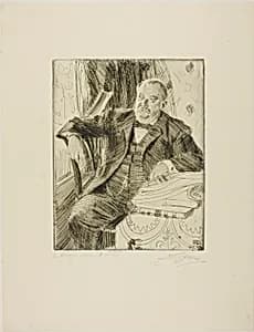 Grover Cleveland I by Anders Zorn