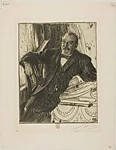 Grover Cleveland II by Anders Zorn