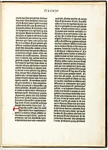 Portrait of Johannes Gutenberg