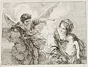 Hagar by Charles-François Hutin