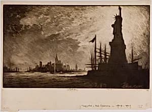 Hail America by Joseph Pennell