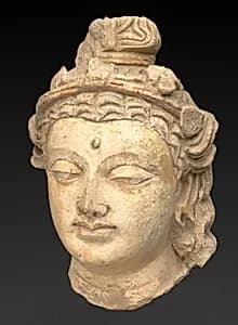 Head of a Bodhisattva by Unknown