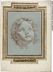 Head of Child by Carlo Maratti