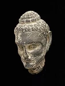 Head of Emaciated Siddhartha by Unknown
