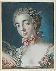 Head of Flora by Louis-Marin Bonnet