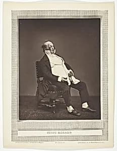 Henri Monnier by Etienne Carjat