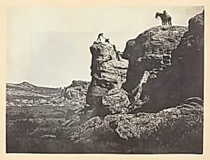 High Bluffs, Black Buttes by Andrew Joseph Russell
