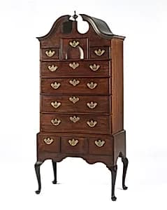 High Chest of Drawers by Artist unknown