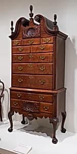 High Chest of Drawers by Artist unknown