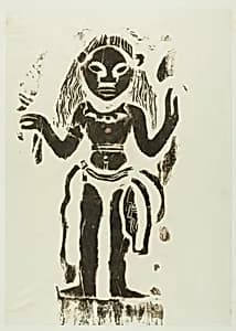 Hina by Paul Gauguin