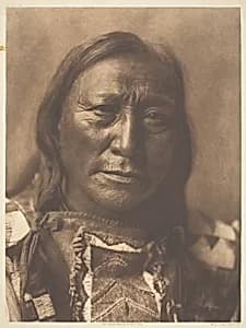 Hollow Horn Bear by Edward S. Curtis