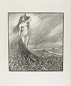 Homage to Zola by Théophile-Alexandre Pierre Steinlen