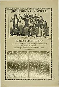 Horrible News! by José Guadalupe Posada