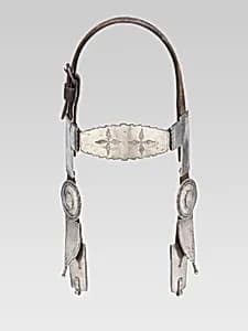 Horse Headstall by Diné (Navajo)