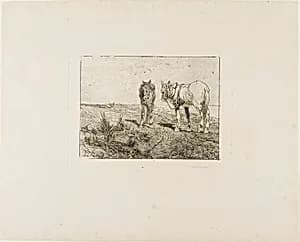 Horses' Rest by Giovanni Fattori