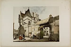 Hotel Cluny, Paris by Thomas Shotter Boys