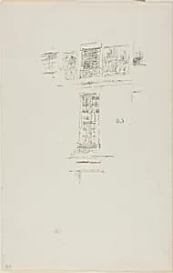 Hôtel Colbert, Windows by James McNeill Whistler