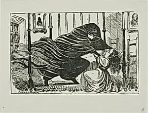 Illustration for a Story by José Guadalupe Posada