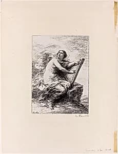 Inspiration, first plate by Henri Fantin-Latour