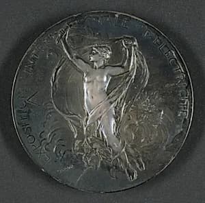 International Exposition of Electricity by Louis Oscar Roty