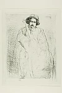 J. Becquet, Sculptor by James McNeill Whistler