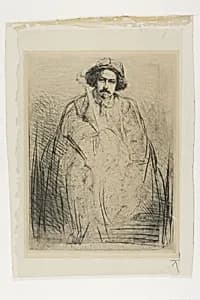 J. Becquet, Sculptor by James McNeill Whistler