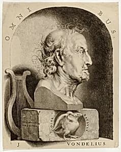 J. Vondelius by Janus Lutma, II