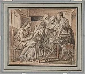 Jacob and Esau by Jacob Jordaens