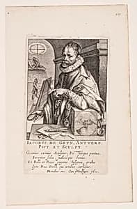 Jacob de Gheyn II by Andries Stock