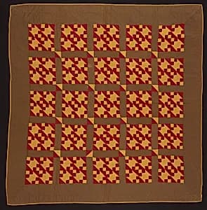 "Jacobs Ladder" Quilt by Unknown