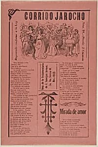 Jarocho Corridor by José Guadalupe Posada