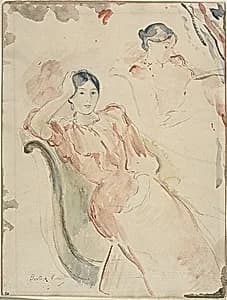Jeanne Pontillon by Berthe Morisot