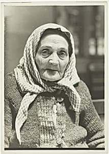 Jewish Grandmother, Ellis Island by Lewis Wickes Hine