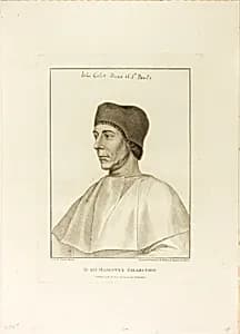 John Colet by Francesco Bartolozzi