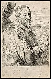 Joos de Momper by Anthony van Dyck