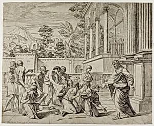 Joseph and his Brethren by Pier Francesco Mola
