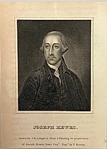 Joseph Hewes by Unknown artist