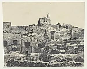 Jérusalem, Quartier Occidental; Palestine by Maxime Du Camp