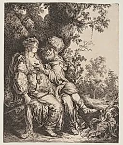 Judah and Tamar by Pieter Lastman