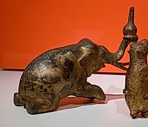 Kneeling Elephant by Siamese