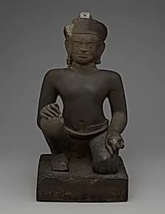 Kneeling Hunchback by Khmer