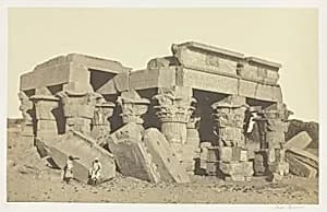 Koum Ombo, Upper Egypt by Francis Frith