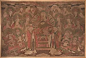 Ksitigarbha Bodhisattva with Assembly by Unknown