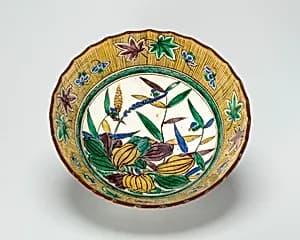 Kutani-Style Sweets Tray by Unknown