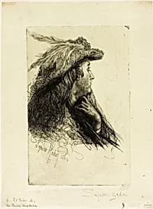 La belle anglaise by Francis Seymour Haden