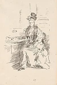 La Jolie New Yorkaise by James McNeill Whistler
