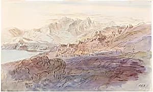 La Piana by Edward Lear