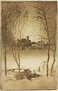 Laburnums and Battersea by Theodore Roussel