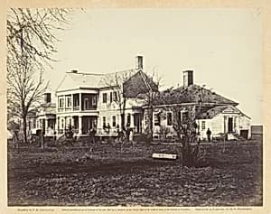 Lacey House, Falmouth, Virginia by Timothy O'Sullivan