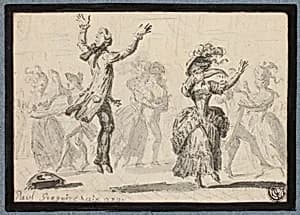 Ladies and Gentlemen Dancing